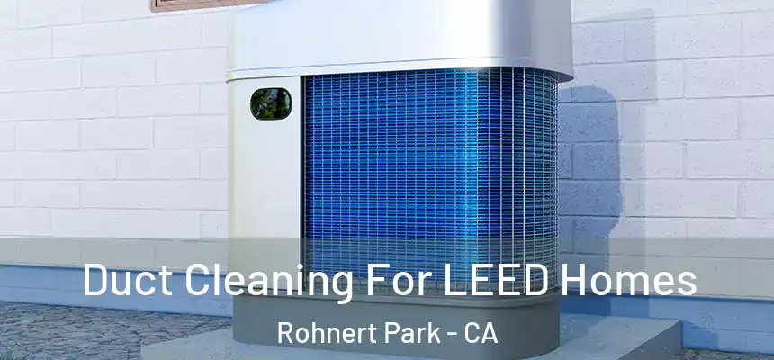  Duct Cleaning For LEED Homes Rohnert Park - CA