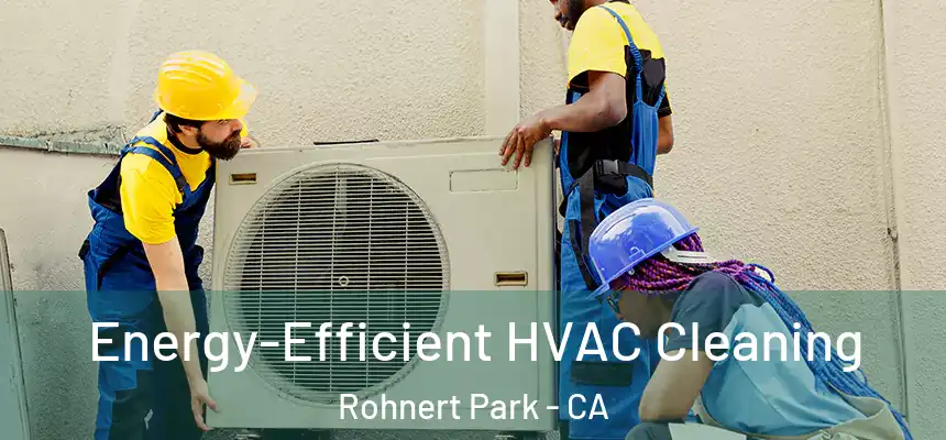 Energy-Efficient HVAC Cleaning Rohnert Park - CA