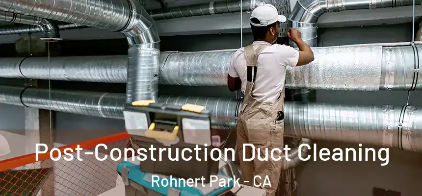  Post-Construction Duct Cleaning Rohnert Park - CA